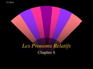 Les Pronoms Relatifs