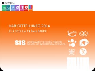 Harjoitteluinfo 2014