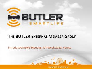 The BUTLER External Member Group