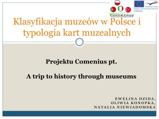 Klasyfikacja muzeów w Polsce i typologia kart muzealnych