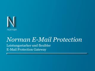 Norman E-Mail Protection
