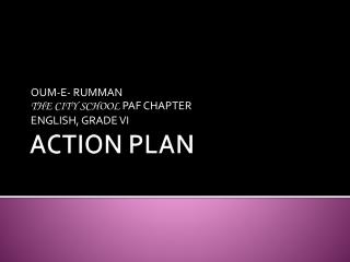 ACTION PLAN