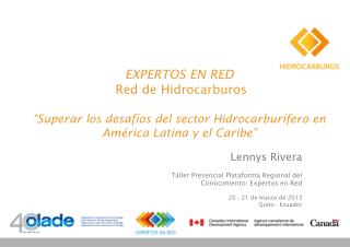 EXPERTOS EN RED Red de Hidrocarburos