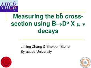Measuring the bb cross-section using B  D o X m - n decays