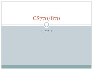 CS770/870