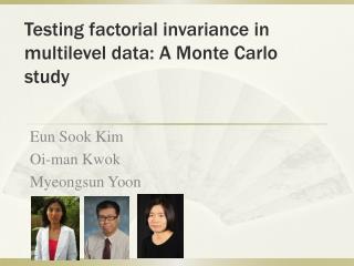 Testing factorial invariance in multilevel data: A Monte Carlo study