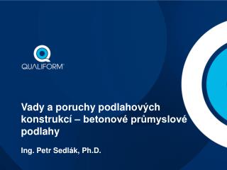 Vady a poruchy podlahových konstrukcí – betonové průmyslové podlahy