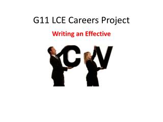 G11 LCE Careers Project