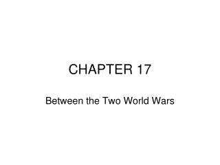 CHAPTER 17