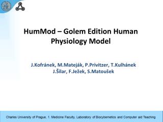 HumMod – Golem Edition Human Physiology Model