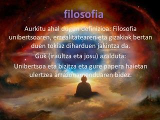 filosofia