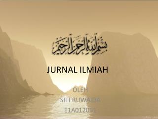 JURNAL ILMIAH