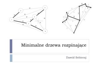 Minimalne drzewa rozpinające