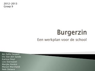 Burgerzin