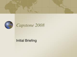 Capstone 2008