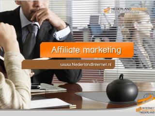 Titelblad Affiliate Marketing