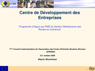 7 ème Conseil d’administration de l’Association des Fonds d’Entretien Routiers Africains (AFRERA)