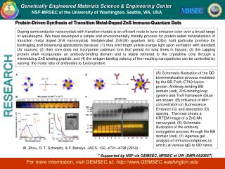 Genetically Engineered Materials Science &amp; Engineering Center