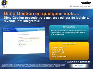 Notilus Gestion de notes de frais