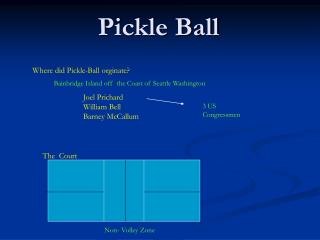 Pickle Ball