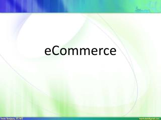 eCommerce