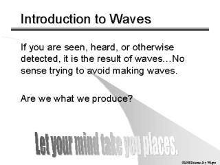 PWV WAVES Light and Sound