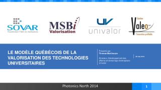 Photonics North 2014