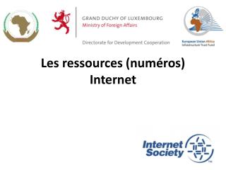 Les ressources ( numéros ) Internet