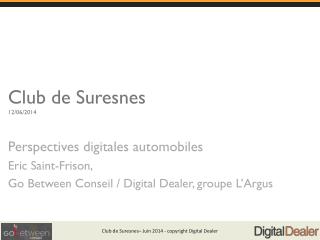 Club de Suresnes 12/06/2014