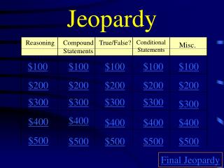 Jeopardy