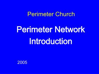 Perimeter Church