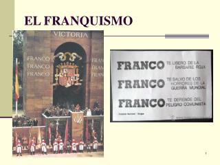 EL FRANQUISMO