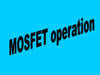 download free mosfet
