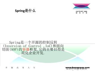 Spring 是什么