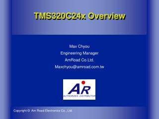 TMS320C24x Overview