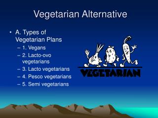 Vegetarian Alternative