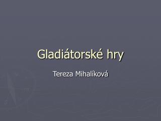 Gladiátorské hry