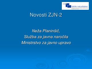 Novosti ZJN-2