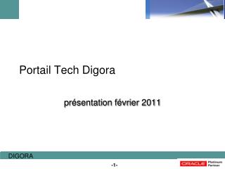 Portail Tech Digora