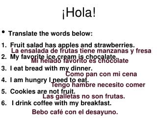 ¡ Hola !