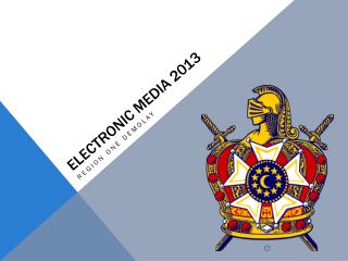 Electronic media 2013