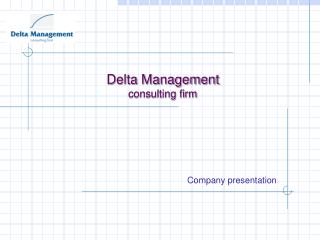 Delta Management consulting firm