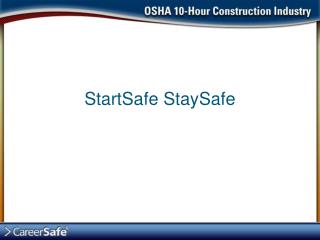 StartSafe StaySafe