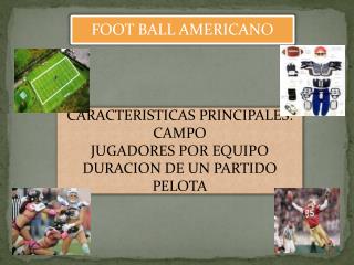 FOOT BALL AMERICANO