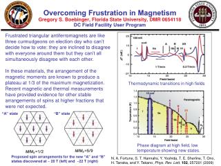 Thermodynamic transitions in high fields