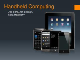 Handheld Computing