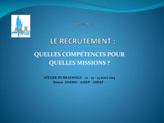 ANPE – MALI LE RECRUTEMENT :