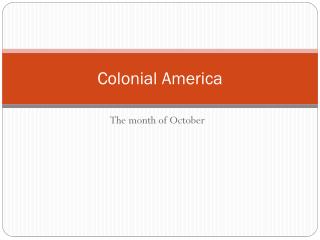 Colonial America
