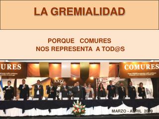 LA GREMIALIDAD