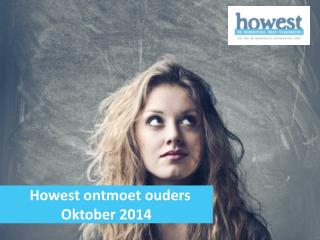 Howest ontmoet ouders Oktober 2014